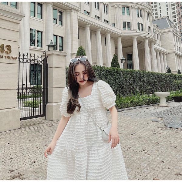 Đầm bầu đẹp công sở - váy bầu dự tiệc thiết kế dáng suông kẻ bbr thoáng mát  sang chảnh từ 45kg đến 70kg | Shopee Việt Nam