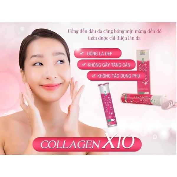 Lợi ích nổi bật của sủi trắng da collagen x10 là gì?
