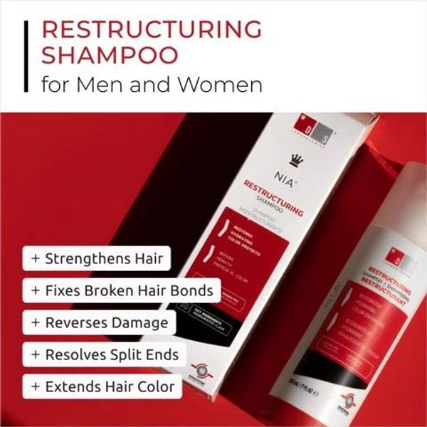 NIA SHAMPOO 205ml - Dầu gội tái cấu trúc. NIA SHAMPOO 205ml - Dầu gội tái cấu trúc.