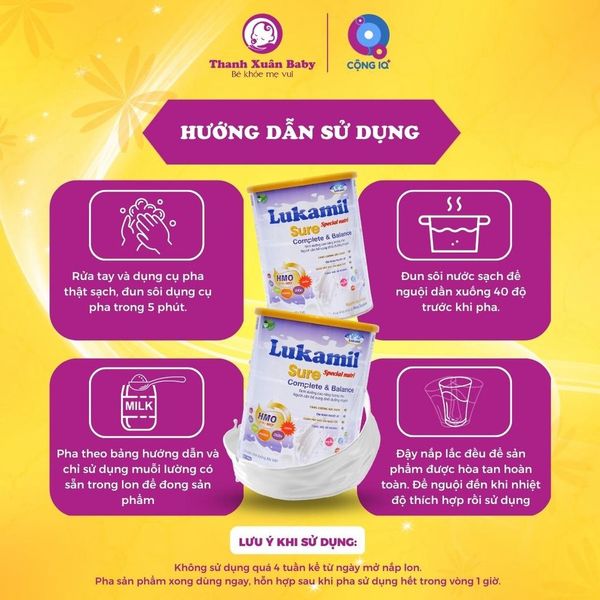 Sữa bột Lukamil Sure vị hạt chia Mỹ Organic hỗ trợ phục hồi sức khỏe 900g - Thanh Xuân Baby Sữa bột Lukamil Sure vị hạt chia Mỹ Organic hỗ trợ phục hồi sức khỏe 900g - Thanh Xuân Baby
