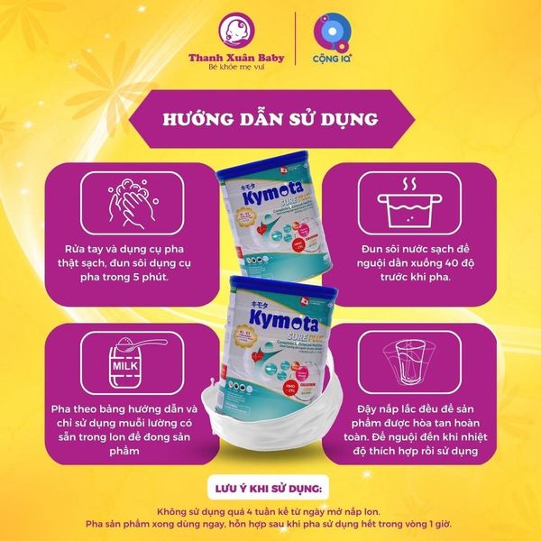 Sữa non Kymota Sure Plus hỗ trợ phục hồi sức khỏe sau phẫu thuật 900g - Thanh Xuân Baby Sữa non Kymota Sure Plus hỗ trợ phục hồi sức khỏe sau phẫu thuật 900g - Thanh Xuân Baby