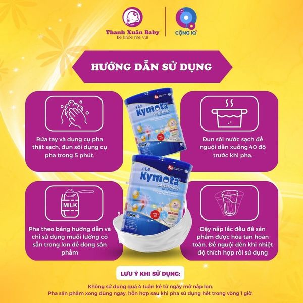 Sữa non Kymota Canxi Nano bổ sung Canxi giúp chắc khỏe xương 900g - Thanh Xuân Baby Sữa non Kymota Canxi Nano bổ sung Canxi giúp chắc khỏe xương 900g - Thanh Xuân Baby
