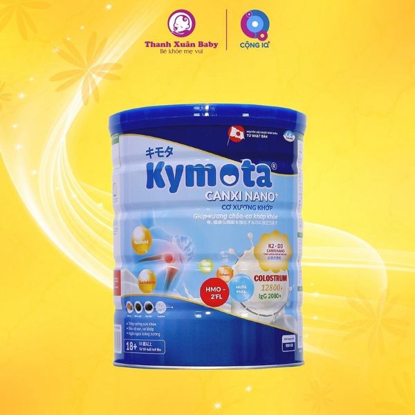 Sữa non Kymota Canxi Nano bổ sung Canxi giúp chắc khỏe xương 900g - Thanh Xuân Baby Sữa non Kymota Canxi Nano bổ sung Canxi giúp chắc khỏe xương 900g - Thanh Xuân Baby