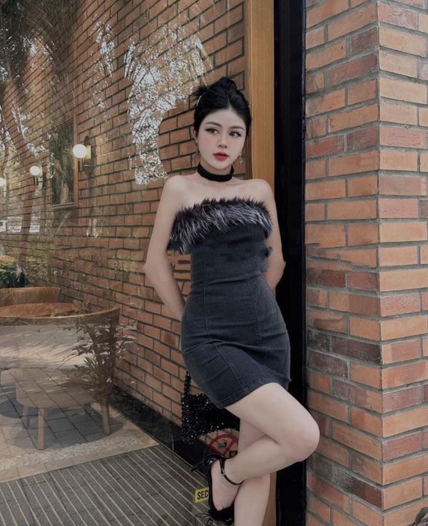 Váy Quảng Châu D052 ⋆ DUNG MODA