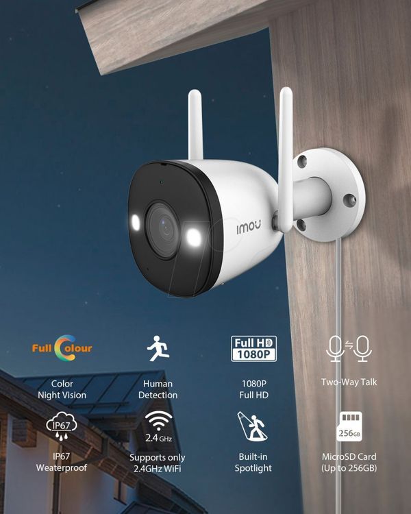 Camera WIFI Full HD IPC-F22FEP-IMOU - Thách Thức Bóng Đêm giá sỉ, giá bán buôn - Thị Trường Sỉ