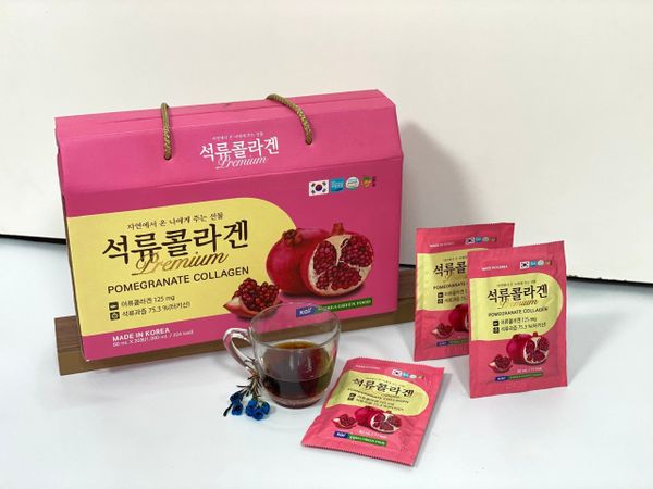 Nước Uống Collagen Lựu Hàn Quốc Hỗ Trợ Trắng Da KGF (50ml X 20 Gói) giá sỉ,  giá bán buôn - Thị Trường Sỉ