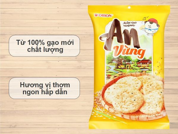 Bánh Gạo Nướng Orion An Vừng Bịch 115,2G X Thùng 20 Bịch Giá Sỉ, Giá Bán  Buôn - Thị Trường Sỉ