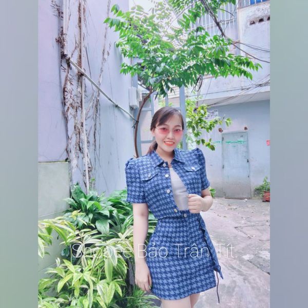 Sét bộ áo croptop polo phối chân váy ngắn xinh xinh , chất thun bozip mềm  mịn | Shopee Việt Nam