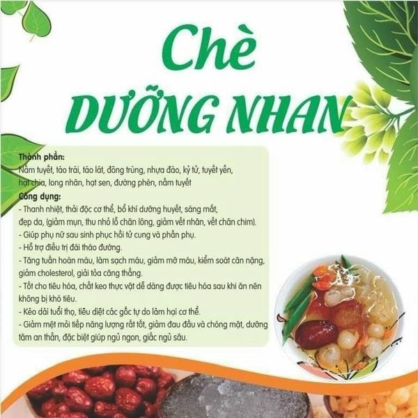 CHÈ DƯỠNG NHAN TUYẾT YẾN 12 VỊ 400G - WINNIE HOUSE CHÈ DƯỠNG NHAN TUYẾT YẾN 12 VỊ 400G - WINNIE HOUSE