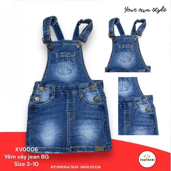 Yếm Váy Jeans Nữ Chất Bò Phối 2 Túi Trước Kèm Dây Rút Eo Mang Phong Cách  Ulzzang Hàn Quốc - 425 | Shopee Việt Nam