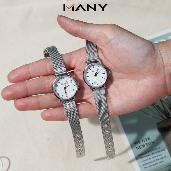 Đồng hồ nữ Timele mặt tròn thời trang - Đồng hồ đeo tay nữ dây lưới thép không gỉ Đồng hồ nữ Timele mặt tròn thời trang - Đồng hồ đeo tay nữ dây lưới thép không gỉ