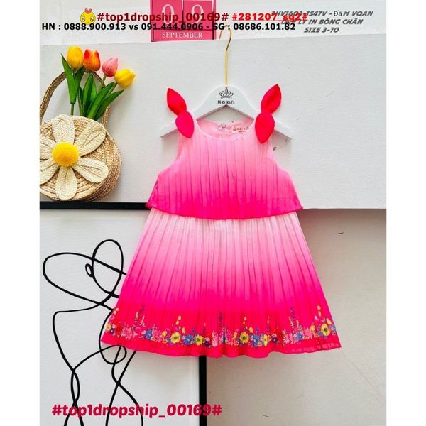Miếng vá váy hoa mẫu đơn thêu màu hồng size lớn - OneYard
