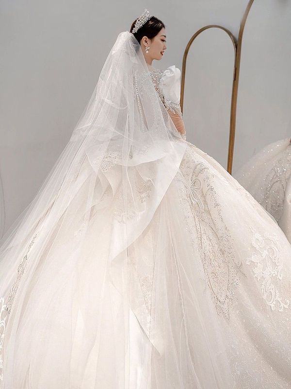 Áo cưới công chúa Luxury - L336 - Hien Vy Bridal | Áo cưới Hiên Vy | Cho  thuê áo cưới | Bán áo cưới