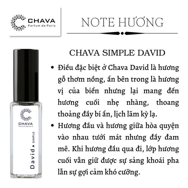 NƯỚC HOA MINI SIMPLE DAVID 5ML PHONG CÁCH XỊT - CHAVA NƯỚC HOA MINI SIMPLE DAVID 5ML PHONG CÁCH XỊT - CHAVA