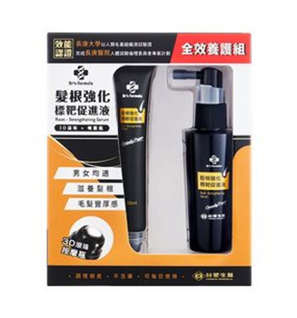 Serum tăng cường chân tóc hỗ trợ mọc tóc Dr's Formula Root-Strengthening 50ml+20ml Serum tăng cường chân tóc hỗ trợ mọc tóc Dr's Formula Root-Strengthening 50ml+20ml