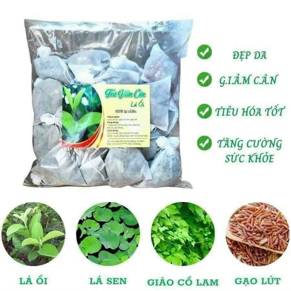 TRÀ LÁ ỔI GIẢM CÂN TÚI LỌC, SET 30 TÚI - WINNIE HOUSE TRÀ LÁ ỔI GIẢM CÂN TÚI LỌC, SET 30 TÚI - WINNIE HOUSE