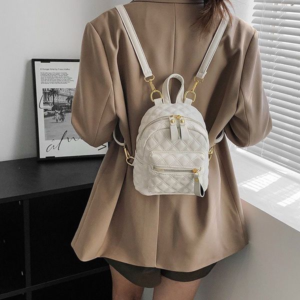 BALO NỮ MINI DA PU TRÁM CARO THOI HẠT GẠO - AUSA HOUSE BALO NỮ MINI DA PU TRÁM CARO THOI HẠT GẠO - AUSA HOUSE