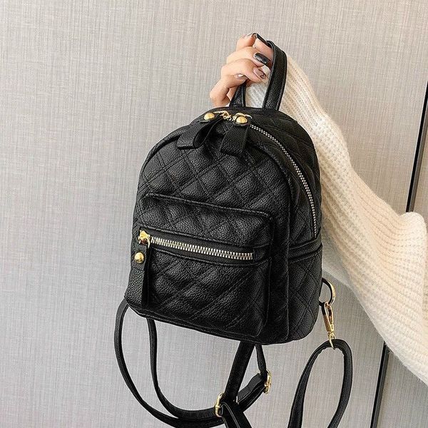 BALO NỮ MINI DA PU TRÁM CARO THOI HẠT GẠO - AUSA HOUSE BALO NỮ MINI DA PU TRÁM CARO THOI HẠT GẠO - AUSA HOUSE