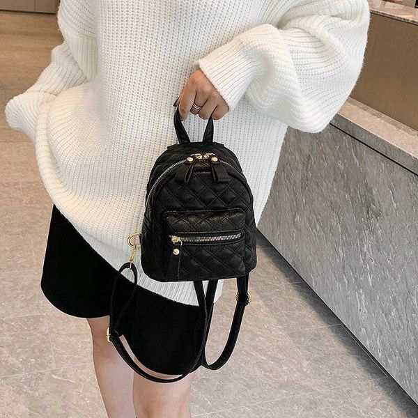 BALO NỮ MINI DA PU TRÁM CARO THOI HẠT GẠO - AUSA HOUSE BALO NỮ MINI DA PU TRÁM CARO THOI HẠT GẠO - AUSA HOUSE