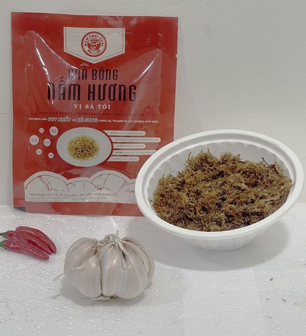 Chà Bông Nấm Chay Vị Cay Ngọt 43g- Nấm Tươi Cười Chà Bông Nấm Chay Vị Cay Ngọt 43g- Nấm Tươi Cười