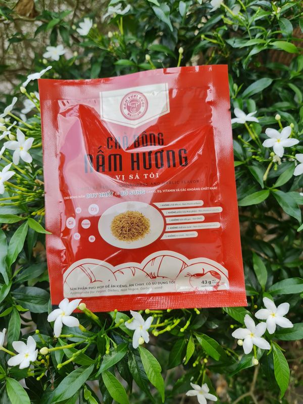 Chà Bông Nấm Chay Vị Cay Ngọt 43g- Nấm Tươi Cười Chà Bông Nấm Chay Vị Cay Ngọt 43g- Nấm Tươi Cười