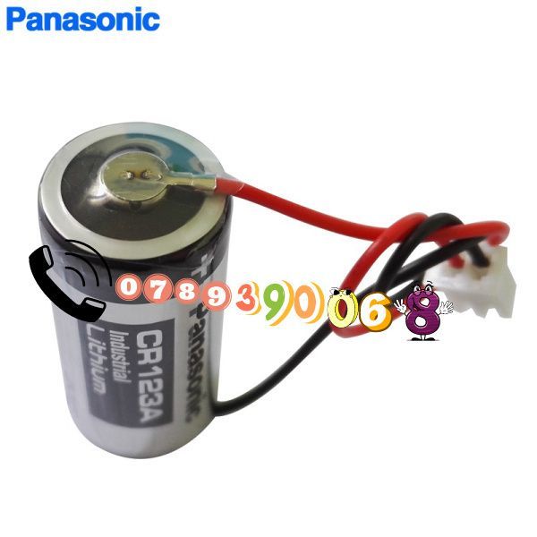 Panasonic CR123A-2 Pin Lithium 3V Kết Nối Nối Tiếp 6V Mitsubishi