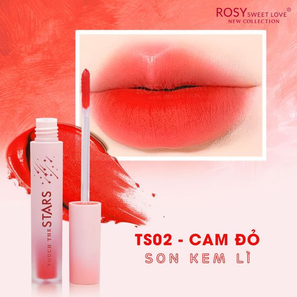 SON KEM LÌ ROSY PHIÊN BẢN MỚI TOUCH THE STARS KHÔNG CHÌ MỀM MÔI AN TOÀN CHO BẦU SON KEM LÌ ROSY PHIÊN BẢN MỚI TOUCH THE STARS KHÔNG CHÌ MỀM MÔI AN TOÀN CHO BẦU