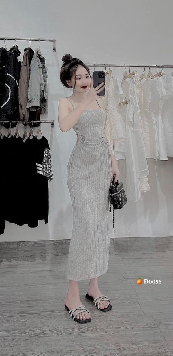 ĐẦM THUN LEN ĐŨA QUẢNG CHÂU CÓ MUỐT 2 DÂY THẮT EO - LÊ PHƯƠNG BOUTIQUE ĐẦM THUN LEN ĐŨA QUẢNG CHÂU CÓ MUỐT 2 DÂY THẮT EO - LÊ PHƯƠNG BOUTIQUE