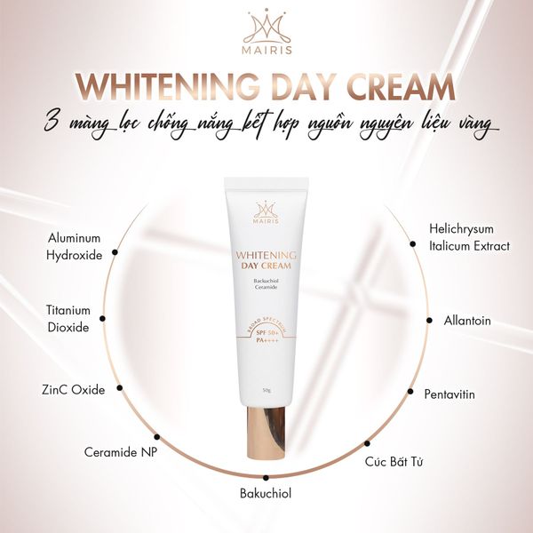 Kem ngày Whitening Day Cream - MAIRIS Kem ngày Whitening Day Cream - MAIRIS
