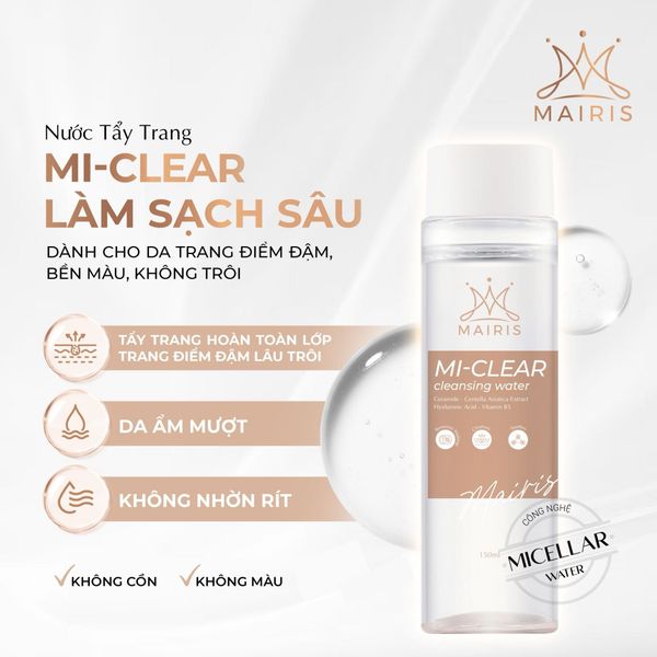NƯỚC TẨY TRANG MI-CLEAR - MAIRIS NƯỚC TẨY TRANG MI-CLEAR - MAIRIS