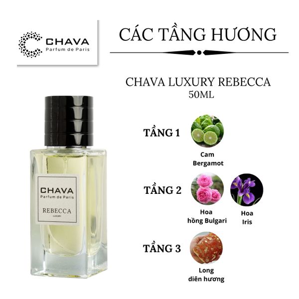 NƯỚC HOA LUXURY REBECCA 50ML PHONG CÁCH XỊT - CHAVA NƯỚC HOA LUXURY REBECCA 50ML PHONG CÁCH XỊT - CHAVA