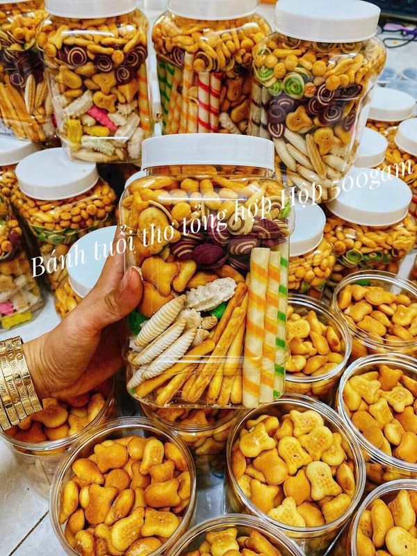 BÁNH QUY MẶN NGỌT, SIÊU PHẨM GÂY THƯƠNG NHỚ CỦA TUỔI THƠ 500G - WINNIE HOUSE BÁNH QUY MẶN NGỌT, SIÊU PHẨM GÂY THƯƠNG NHỚ CỦA TUỔI THƠ 500G - WINNIE HOUSE