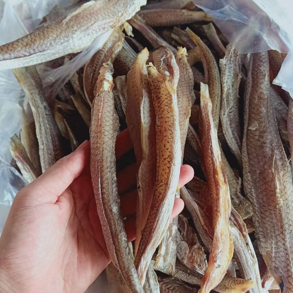 KHÔ CÁ MỐI NGUYÊN CON MUỐI MẶN 500G - VỰA KHÔ BẾN TRE KHÔ CÁ MỐI NGUYÊN CON MUỐI MẶN 500G - VỰA KHÔ BẾN TRE