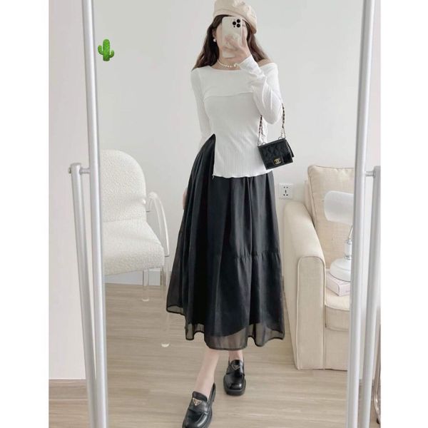 Chân váy voan tơ _ Như Ý Boutique Chân váy voan tơ _ Như Ý Boutique
