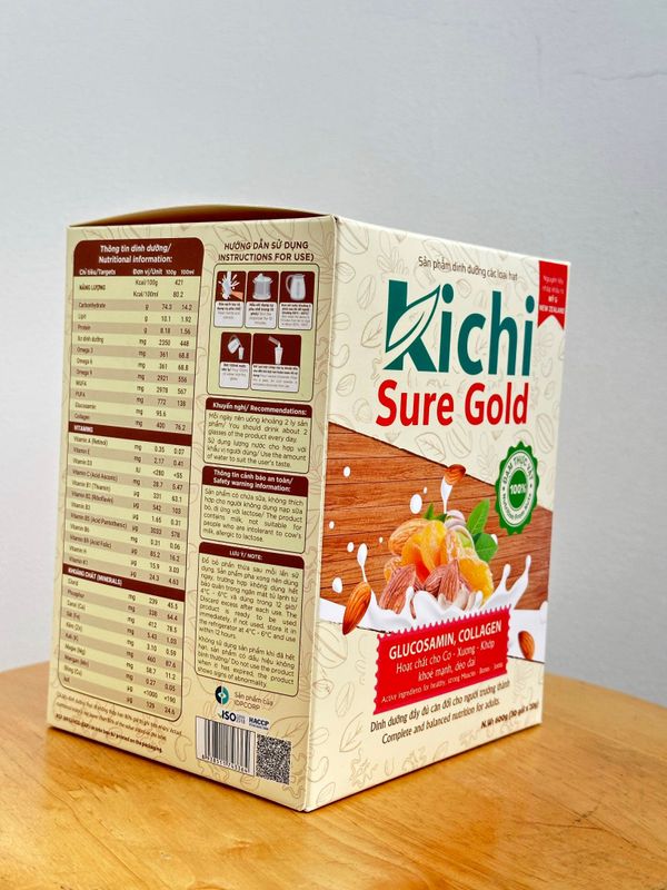 SẢN PHẨM DINH DƯỠNG CÁC LOẠI HẠT KICHI SURE GOLD SẢN PHẨM DINH DƯỠNG CÁC LOẠI HẠT KICHI SURE GOLD