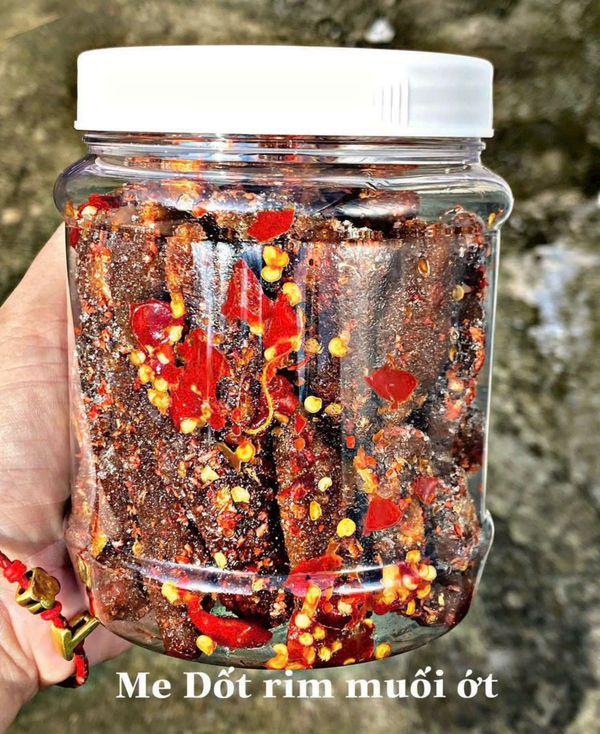 ME DỐT MUỐI ỚT - VUA CHUA CAY, NGON KHÔNG CẦN CHỈNH 500G - WINNIE HOUSE ME DỐT MUỐI ỚT - VUA CHUA CAY, NGON KHÔNG CẦN CHỈNH 500G - WINNIE HOUSE