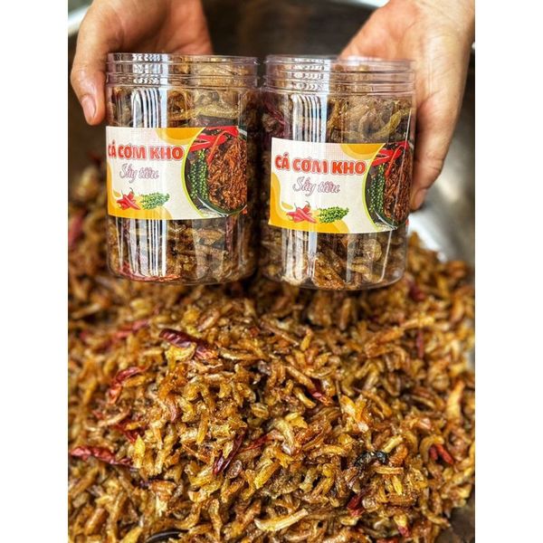 CÁ CƠM KHO SẤY TIÊU CHÂN ÁI VỊ MIỀN TÂY 250G - WINNIE HOUSE CÁ CƠM KHO SẤY TIÊU CHÂN ÁI VỊ MIỀN TÂY 250G - WINNIE HOUSE