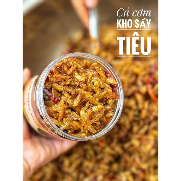CÁ CƠM KHO SẤY TIÊU CHÂN ÁI VỊ MIỀN TÂY 250G - WINNIE HOUSE CÁ CƠM KHO SẤY TIÊU CHÂN ÁI VỊ MIỀN TÂY 250G - WINNIE HOUSE