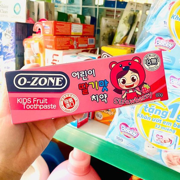 KEM ĐÁNH RĂNG OZONE HÀN AN TOÀN TUYỆT ĐỐI CHO TRẺ EM, TUÝT 60G L079 - LADY'S PASSION KEM ĐÁNH RĂNG OZONE HÀN AN TOÀN TUYỆT ĐỐI CHO TRẺ EM, TUÝT 60G L079 - LADY'S PASSION