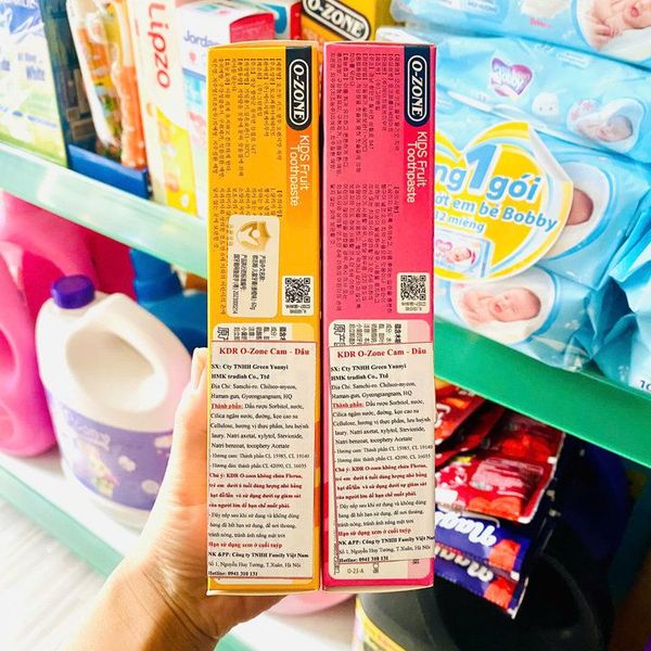 KEM ĐÁNH RĂNG OZONE HÀN AN TOÀN TUYỆT ĐỐI CHO TRẺ EM, TUÝT 60G L079 - LADY'S PASSION KEM ĐÁNH RĂNG OZONE HÀN AN TOÀN TUYỆT ĐỐI CHO TRẺ EM, TUÝT 60G L079 - LADY'S PASSION