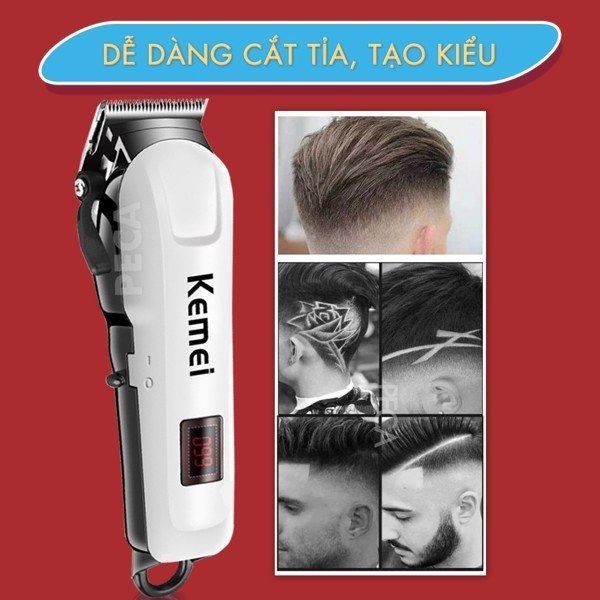 TÔNG ĐƠ CẮT TÓC KHÔNG DÂY KEMEI KM-809A PLUS CHỐNG NƯỚC CHUYÊN NGHIỆP MÀN HÌNH LCD HIỂN THỊ PIN, CẮT ĐƯỢC LÔNG CHO THÚ CƯNG, CHÓ, MÈO GD086 - LADY'S PASSION TÔNG ĐƠ CẮT TÓC KHÔNG DÂY KEMEI KM-809A PLUS CHỐNG NƯỚC CHUYÊN NGHIỆP MÀN HÌNH LCD HIỂN THỊ PIN, CẮT ĐƯỢC LÔNG CHO THÚ CƯNG, CHÓ, MÈO GD086 - LADY'S PASSION