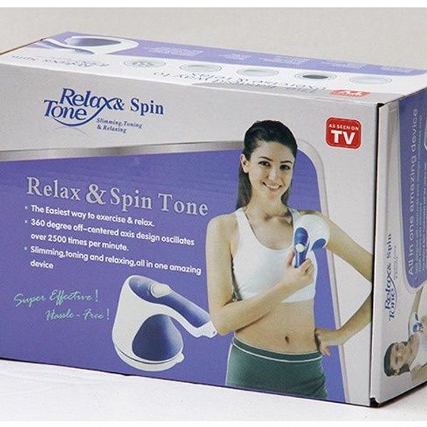 MÁY MASSAGE TOÀN THÂN CẦM TAY RELAX SPIN TONE 5 ĐẦU CAO CẤP SIÊU MẠNH GD070 - LADY'S PASSION MÁY MASSAGE TOÀN THÂN CẦM TAY RELAX SPIN TONE 5 ĐẦU CAO CẤP SIÊU MẠNH GD070 - LADY'S PASSION