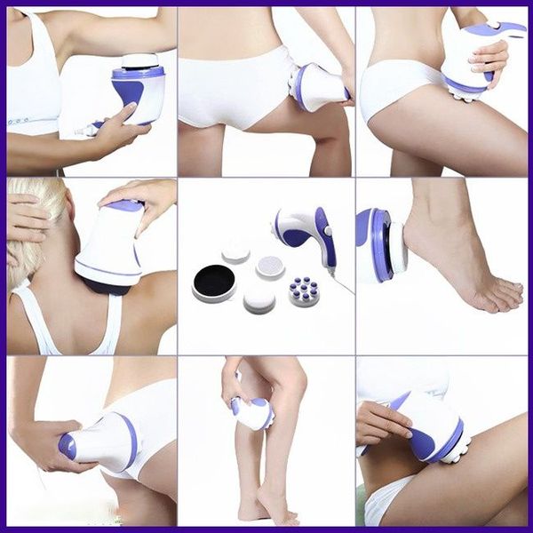 MÁY MASSAGE TOÀN THÂN CẦM TAY RELAX SPIN TONE 5 ĐẦU CAO CẤP SIÊU MẠNH GD070 - LADY'S PASSION MÁY MASSAGE TOÀN THÂN CẦM TAY RELAX SPIN TONE 5 ĐẦU CAO CẤP SIÊU MẠNH GD070 - LADY'S PASSION