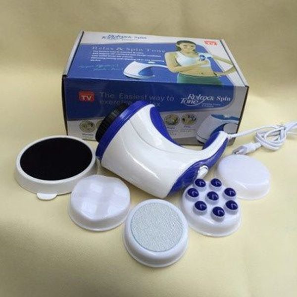 MÁY MASSAGE TOÀN THÂN CẦM TAY RELAX SPIN TONE 5 ĐẦU CAO CẤP SIÊU MẠNH GD070 - LADY'S PASSION MÁY MASSAGE TOÀN THÂN CẦM TAY RELAX SPIN TONE 5 ĐẦU CAO CẤP SIÊU MẠNH GD070 - LADY'S PASSION