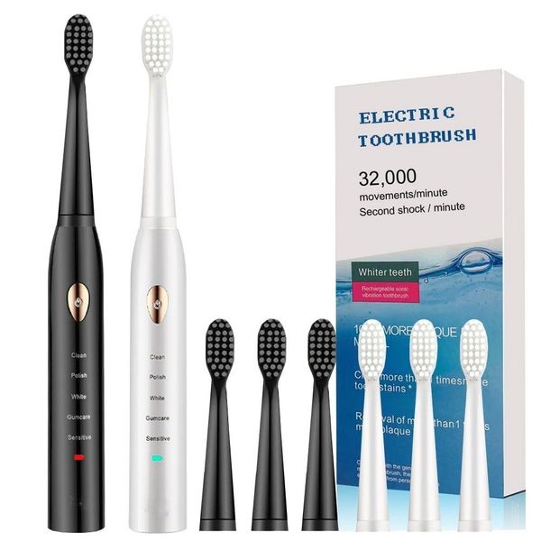 BÀN CHẢI ĐIỆN TỰ ĐỘNG ELECTRIC TOOTHBRUSH ĐÁNH RĂNG 5 CHẾ ĐỘ HÀNG CAO CẤP, TẶNG KÈM CÁP SẠC VÀ 4 ĐẦU CHẢI SỬ DỤNG TRONG 1 NĂM GD055 - LADY'S PASSION BÀN CHẢI ĐIỆN TỰ ĐỘNG ELECTRIC TOOTHBRUSH ĐÁNH RĂNG 5 CHẾ ĐỘ HÀNG CAO CẤP, TẶNG KÈM CÁP SẠC VÀ 4 ĐẦU CHẢI SỬ DỤNG TRONG 1 NĂM GD055 - LADY'S PASSION