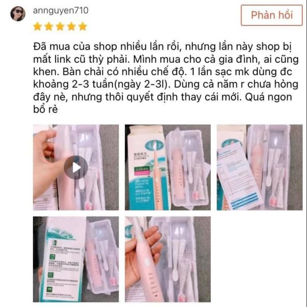 BÀN CHẢI ĐIỆN TỰ ĐỘNG ELECTRIC TOOTHBRUSH ĐÁNH RĂNG 5 CHẾ ĐỘ HÀNG CAO CẤP, TẶNG KÈM CÁP SẠC VÀ 4 ĐẦU CHẢI SỬ DỤNG TRONG 1 NĂM GD055 - LADY'S PASSION BÀN CHẢI ĐIỆN TỰ ĐỘNG ELECTRIC TOOTHBRUSH ĐÁNH RĂNG 5 CHẾ ĐỘ HÀNG CAO CẤP, TẶNG KÈM CÁP SẠC VÀ 4 ĐẦU CHẢI SỬ DỤNG TRONG 1 NĂM GD055 - LADY'S PASSION