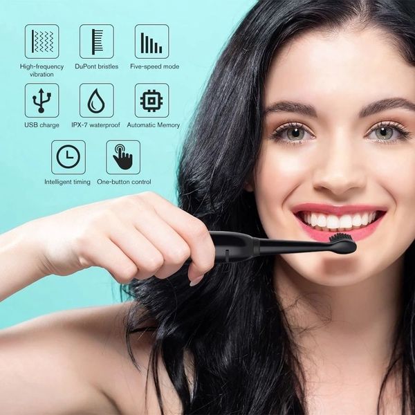 BÀN CHẢI ĐIỆN TỰ ĐỘNG ELECTRIC TOOTHBRUSH ĐÁNH RĂNG 5 CHẾ ĐỘ HÀNG CAO CẤP, TẶNG KÈM CÁP SẠC VÀ 4 ĐẦU CHẢI SỬ DỤNG TRONG 1 NĂM GD055 - LADY'S PASSION BÀN CHẢI ĐIỆN TỰ ĐỘNG ELECTRIC TOOTHBRUSH ĐÁNH RĂNG 5 CHẾ ĐỘ HÀNG CAO CẤP, TẶNG KÈM CÁP SẠC VÀ 4 ĐẦU CHẢI SỬ DỤNG TRONG 1 NĂM GD055 - LADY'S PASSION