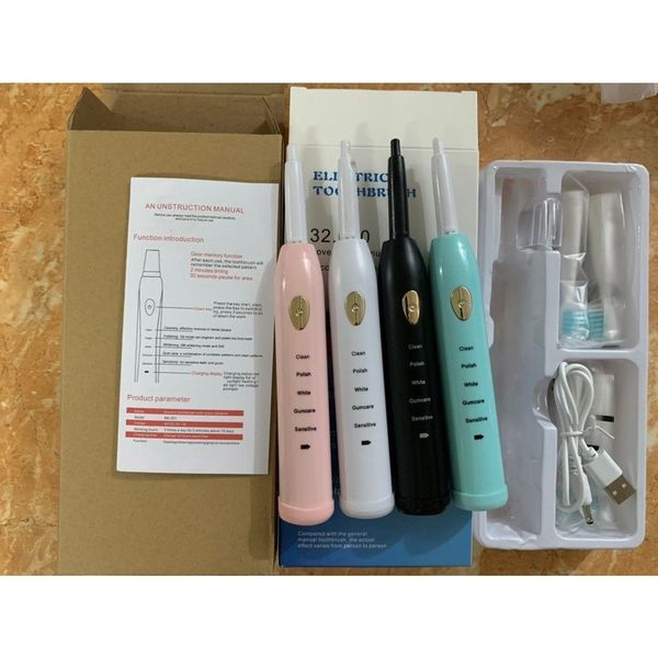 BÀN CHẢI ĐIỆN TỰ ĐỘNG ELECTRIC TOOTHBRUSH ĐÁNH RĂNG 5 CHẾ ĐỘ HÀNG CAO CẤP, TẶNG KÈM CÁP SẠC VÀ 4 ĐẦU CHẢI SỬ DỤNG TRONG 1 NĂM GD055 - LADY'S PASSION BÀN CHẢI ĐIỆN TỰ ĐỘNG ELECTRIC TOOTHBRUSH ĐÁNH RĂNG 5 CHẾ ĐỘ HÀNG CAO CẤP, TẶNG KÈM CÁP SẠC VÀ 4 ĐẦU CHẢI SỬ DỤNG TRONG 1 NĂM GD055 - LADY'S PASSION