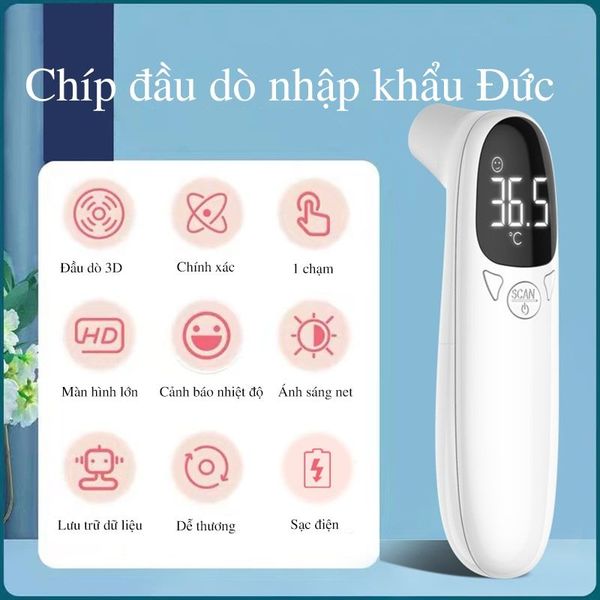 NHIỆT KẾ HỒNG NGOẠI THẾ HỆ MỚI CÓ SẠC ĐIỆN 55841 - LADY'S PASSION NHIỆT KẾ HỒNG NGOẠI THẾ HỆ MỚI CÓ SẠC ĐIỆN 55841 - LADY'S PASSION