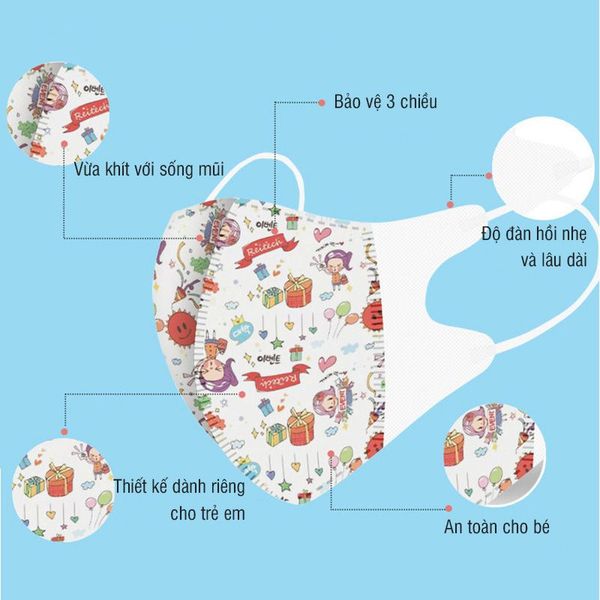 TÚI 10 KHẨU TRANG Y TẾ KHÁNG KHUẨN CHO BÉ 0-3 TUỔI 55584 - LADY'S PASSION TÚI 10 KHẨU TRANG Y TẾ KHÁNG KHUẨN CHO BÉ 0-3 TUỔI 55584 - LADY'S PASSION